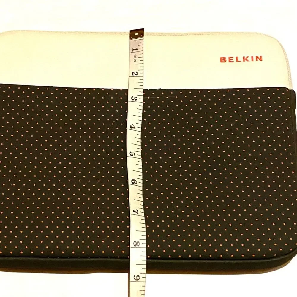 Belkin Polka Dot Tablet Zipper Protective Travel Case Pouch